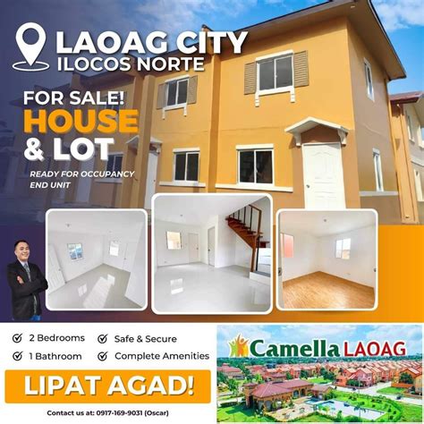 Laoag, Ilocos Norte House and lot For Sale .